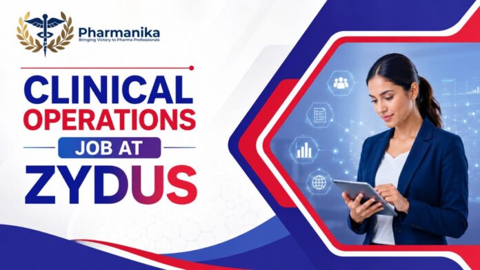 Clinical Operations Job at Zydus MedTech Careers. Pharmacy Jobs in Ahmedabad. See eligibility, responsibilities and apply online.