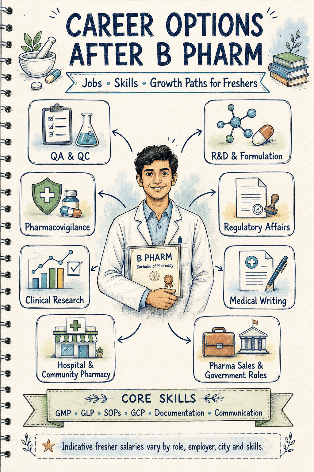 Career Options after B Pharm