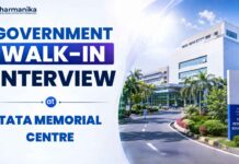 Govt Job at Tata Memorial Centre | Walk-in Interview for Research Coordinator Role clinical research government jobs at Tata Memorial Centre Walk-in Interview