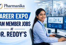 Dr Reddy’s Career Expo Injectable | Manufacturing & Engineering Team Member | Vizag | 6 Sep Ahmedabad Dr Reddy’s Career Expo Injectable | Manufacturing & Engineering Team Member | Vizag | 6 Sep Ahmedabad