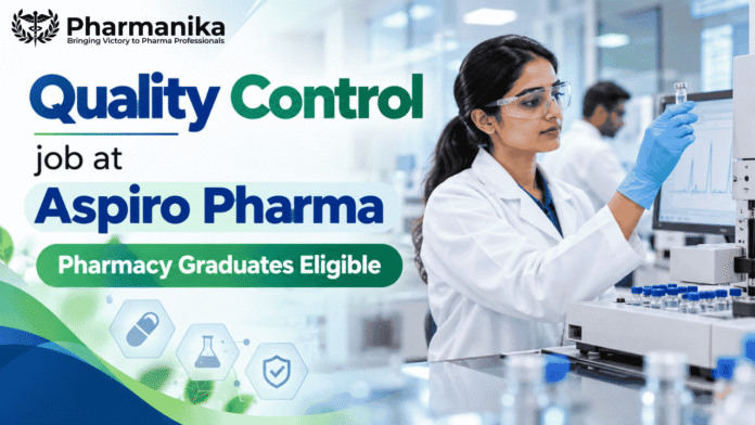 Aspiro Quality Control Jobs