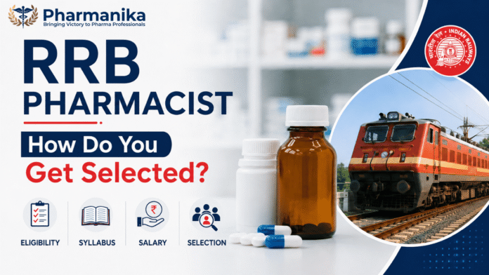 RRB Pharmacist exam eligibility, syllabus, salary and selection process for pharmacy graduates RRB Pharmacist exam eligibility, syllabus, salary and selection process for pharmacy graduates