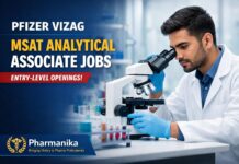 MSAT Analytical Associate at Pfizer Vizag | entry-level OK MSAT Analytical Associate at Pfizer Vizag | entry-level OK