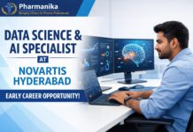 Novartis Hiring Pharmacy Graduates | Data Science & AI Specialist Role Data Science & AI Specialist at Novartis Hyderabad | Early Career