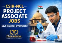 Govt Job at CSIR-National Chemical Laboratories | Pharmacy Graduates Eligible Govt Job at CSIR-National Chemical Laboratories | Pharmacy Graduates Eligible