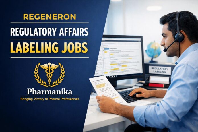 Regulatory Affairs Job at Regeneron