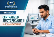 Centralized Study Specialist II at Fortrea Bangalore | 3–5 Yrs Clinical Research Centralized Study Specialist II at Fortrea Bangalore | 3–5 Yrs Clinical Research