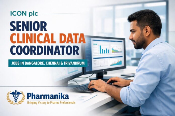 ICON Clinical Data Coordinator Senior | Bangalore Chennai Trivandrum ICON Clinical Data Coordinator Senior | Bangalore Chennai Trivandrum