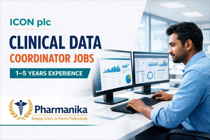 Clinical Data Coordinator at ICON Bangalore | 1–5 Years Clinical Data Coordinator at ICON Bangalore | 1–5 Years