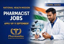 Pharmacist under National Health Mission | Tamil Nadu | Apply by 11 Sep Pharmacist under National Health Mission | Tamil Nadu | Apply by 11 Sep