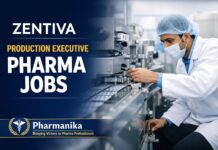 Zentiva Hiring Pharmacy Candidates | Production Role Available Zentiva Executive Production Pharma | 1-5 Yrs Ankleshwar