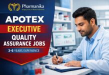 Apotex Executive Annual Product Quality Reviews | 3-6 Yrs Mumbai Apotex Executive Annual Product Quality Reviews | 3-6 Yrs Mumbai