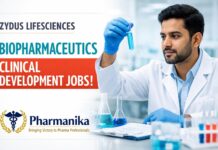 Zydus Lifesciences Hiring Pharmacy Graduates | Biopharmaceutics & Clinical Development Role Zydus Lifesciences Hiring Pharmacy Graduates | Biopharmaceutics & Clinical Development Role