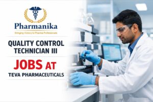 Quality Control Technician III at TEVA Quality Control Technician III at TEVA