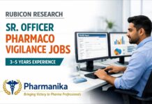 Pharmacovigilance Job at Rubicon | Pharmacy Graduates Eligible Rubicon Research Thane Sr Officer Pharmacovigilance PADER | 3–5 Yrs