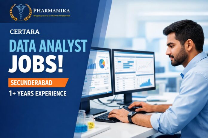 Data Analyst 1 at Certara | Secunderabad | Clinical Data | 1+ Yrs