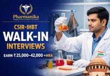 Chemistry Project Posts at CSIR-IHBT Palampur | Senior-PAT / PAT-I Walk-ins 21 Sep | Natural Dyes & Chrome-Free Leather | Earn Rs 25,000–42,000/- + HRA Chemistry Project Posts at CSIR-IHBT Palampur | Senior-PAT / PAT-I Walk-ins 21 Sep | Natural Dyes & Chrome-Free Leather | Earn Rs 25,000–42,000/- + HRA
