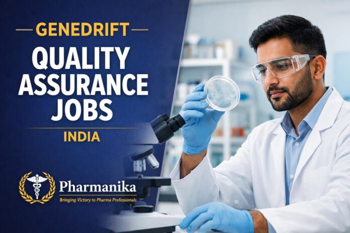 Genedrift Quality Assurance Professional | India Genedrift Quality Assurance Professional | India