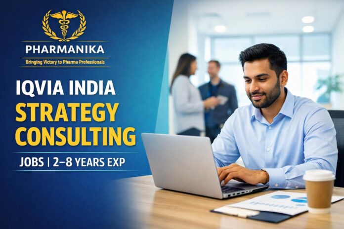 IQVIA Bangalore Associate Consultant / Consultant PCS Strategy Consulting | 2–8 Yrs
