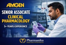 Senior Associate Clinical Pharmacology at Amgen Hyderabad | 5+ Years Senior Associate Clinical Pharmacology at Amgen Hyderabad | 5+ Years