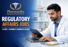 Regulatory Affairs job at ACG | Pharmacy Candidates Eligible Regulatory Affairs job at AGS | Pharmacy candidates eligible