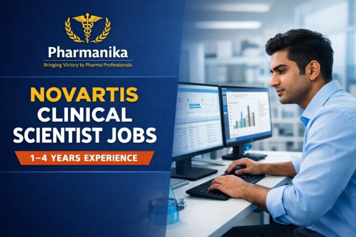 Clinical Scientific Expert I at Novartis Hyderabad | 1–4 Years Clinical Scientific Expert I at Novartis Hyderabad | 1–4 Years