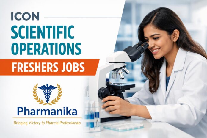 ICON Intern Scientific Operations at Bangalore | Freshers
