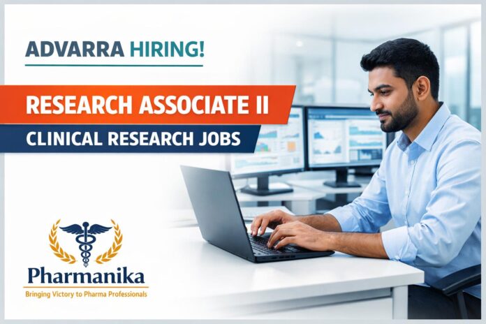Research Associate II at Advarra Bengaluru | Clinical Research Research Associate II at Advarra Bengaluru | Clinical Research