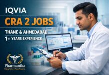 CRA 2 at IQVIA Thane / Ahmedabad | 1+ Years | Apply by 10 Sep CRA 2 at IQVIA Thane / Ahmedabad | 1+ Years | Apply by 10 Sep