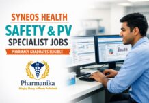 Pharmacovigilance Job at Syneos Health | Pharmacy Graduates Eligible Safety & PV Specialist I Job at Syneos Health | Pharmacy Graduates Eligible