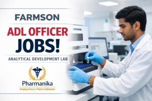 Farmson Hiring Pharmacy Graduates | ADL Officer Role Farmson Hiring Pharmacy Graduates | ADL Officer Role