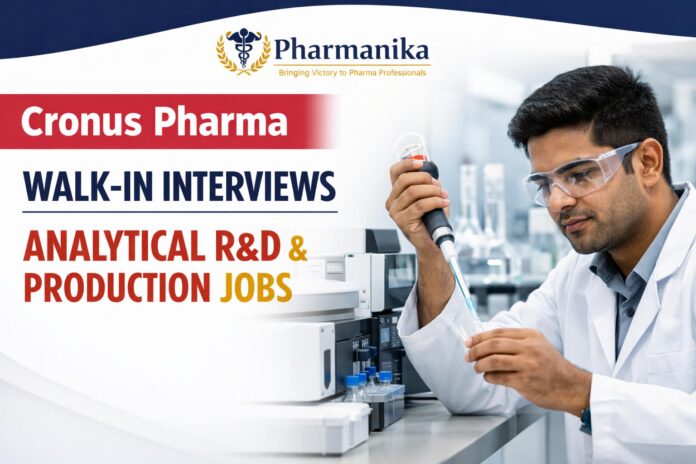 Research Job at Cronus | Entry level Role