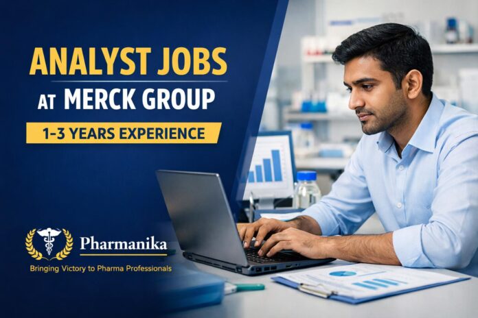 Analyst – Product Life Cycle Management at Merck Group | 1–3 Yrs