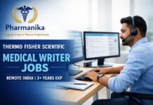 Medical Writer at Thermo Fisher Scientific | Remote India | 3+ Yrs Medical Writer at Thermo Fisher Scientific | Remote India | 3+ Yrs