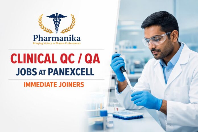 Clinical QC / QA at Panexcell | Mumbai Navi Mumbai | Immediate Joiners Clinical QC / QA at Panexcell | Mumbai Navi Mumbai | Immediate Joiners