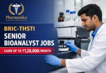 Earn Upto ₹ 1,20,000/m at Govt BRIC-THSTI | Pharmacy Graduates Eligible Earn Upto ₹ 1,20,000/m at Govt BRIC-THSTI | Pharmacy Graduates Eligible