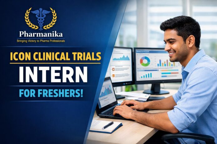 Clinical Trials Intern at ICON Bangalore | Freshers JR158059