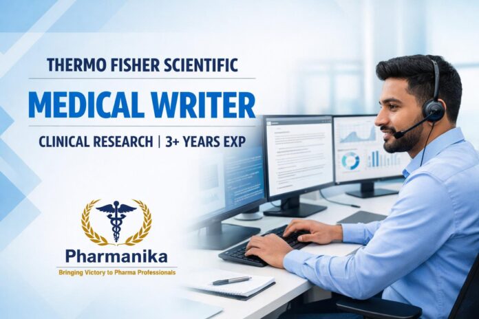 Medical Writer at Thermo Fisher Scientific | Clinical Research | 3+ Yrs