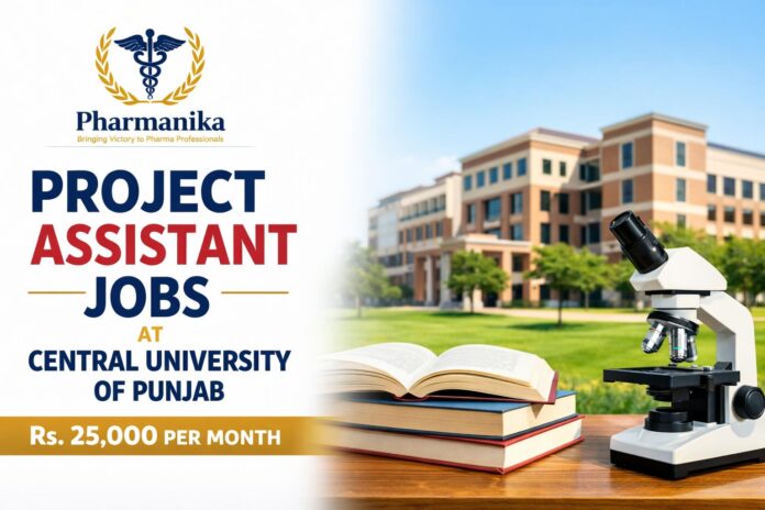 Project Assistant at Central University of Punjab | Life Sciences & Pharma