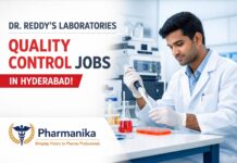 Dr Reddy’s Hiring Pharmacy Graduates | Team-member Quality Control Role! Dr Reddy’s Hiring Pharmacy Graduates | Team-member Quality Control Role!