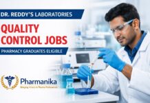 Quality Control Job at Dr. Reddy’s | Pharmacy Graduates Eligible Quality Control Job at Dr. Reddy’s | Pharmacy Graduates Eligible