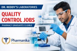 Quality Control Job at Dr. Reddy’s | Pharmacy Graduates Eligible Quality Control Job at Dr. Reddy’s | Pharmacy Graduates Eligible