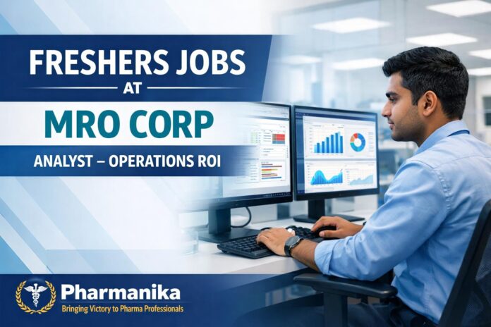 Freshers Job at MRO | Candidates Apply Now