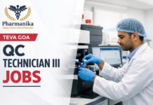 QC Technician III Nitrosamine at Teva Goa | 3–5 Yrs QC Technician III Nitrosamine at Teva Goa | 3–5 Yrs