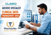 Clario Hiring Pharmacy Graduates | Clinical Data Management Role Archive Specialist Clinical Data Management at Clario Bangalore | Job ID R18176