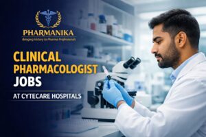 Clinical Pharmacologist Job at Cytecare Hospitals Clinical Pharmacologist Job at Cytecare Hospitals
