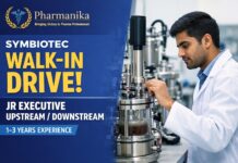 Walk-In Jr Executive Upstream Downstream at Symbiotec Vadodara | 1–3 Yrs | 20 Sep Walk-In Jr Executive Upstream Downstream at Symbiotec Vadodara | 1–3 Yrs | 20 Sep