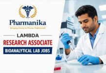 Research Associate Bioanalytical Lab at Lambda Ahmedabad | 2–3 Yrs Research Associate Bioanalytical Lab at Lambda Ahmedabad | 2–3 Yrs