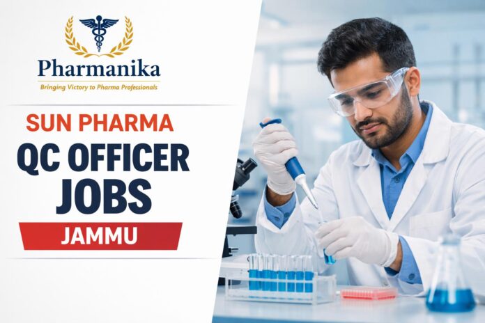 Sun Pharma Hiring Officer-QC Role | Pharmacy Graduates | Apply Online