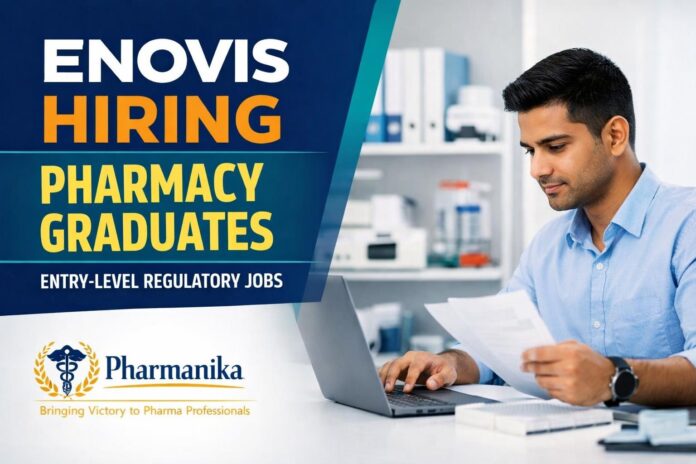 Enovis Hiring Pharmacy Graduates | Entry-level Regulatory Role